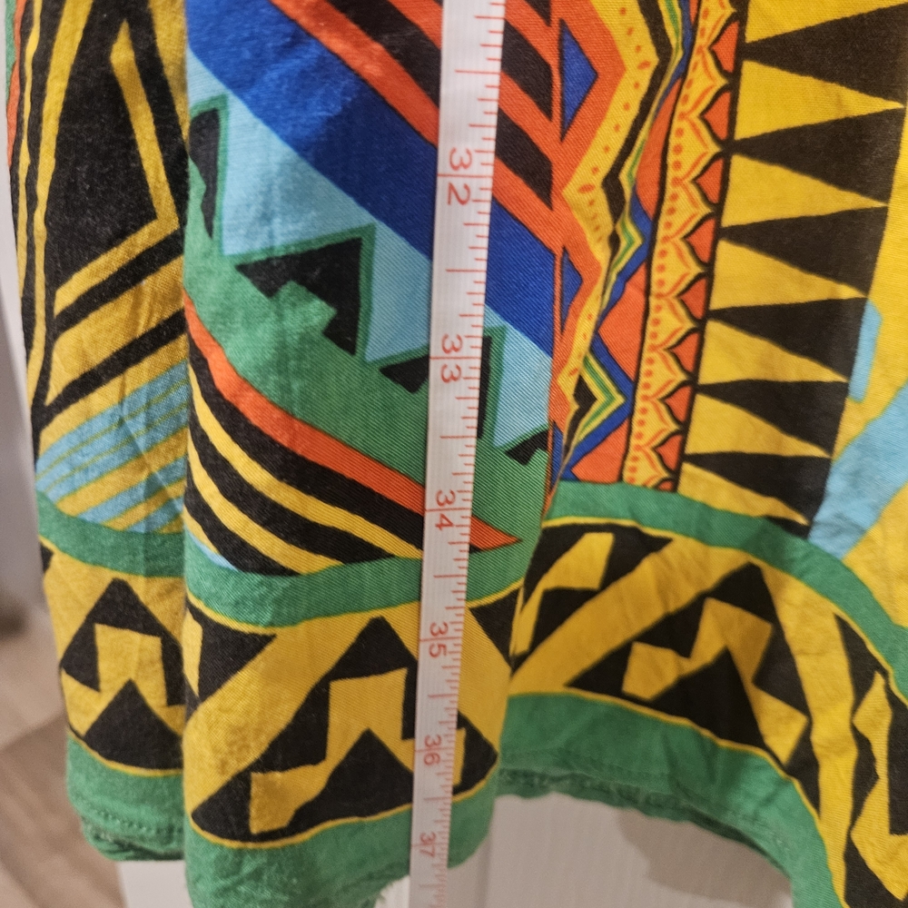 Flying Tomato Colorful Boho Aztec Print Maxi Skirt Womens Size Small - Picture 5 of 5